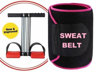 Spegi Tummy Trimmer With FREE- (Sweat Belt) Combo Ab Exerciser