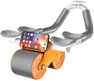 OBIXO Ab roller Wheel for men women with Mobile holder and Timer, Ab Exerciser