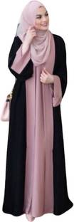 Dubai Collection Nida Matte, Chiffon Solid Burqa