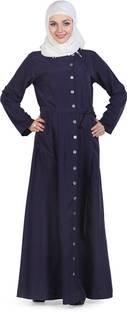 Momin Libas Polyester Solid Abaya