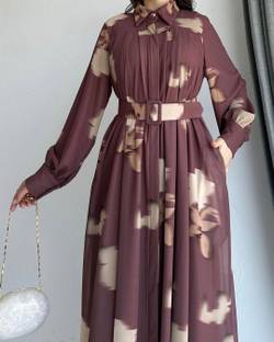 bhavyata Georgette Abaya