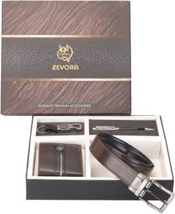 ZEVORA Wallet & Belt Combo