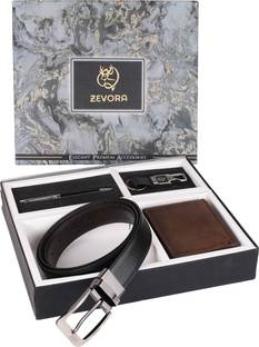 ZEVORA Wallet & Belt Combo