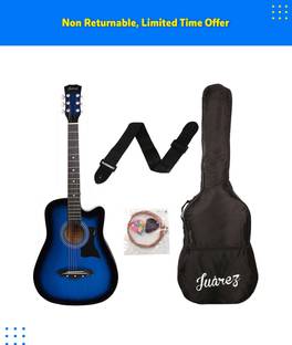 Juarez JRZ38C/TBS Acoustic Guitar Linden Wood Ebony Right Hand Orientation