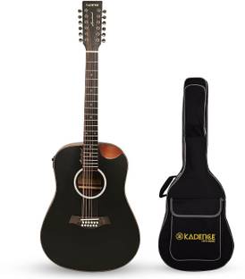 KADENCE 12 strings Slowhand Premium KSH04-12EQ(with Online Classes) Semi-acoustic Guitar Spruce Wood Rosewood Right Hand Orientation