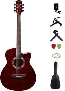 KADENCE KAD-FNTR-BRN-SC(with Online Classes) Acoustic Guitar Linden Wood Rosewood Right Hand Orientation