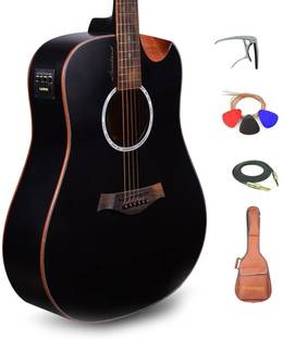 KADENCE KAD-SH-04(with Online Classes) Semi Acoustic Guitar Satin Finish Semi-acoustic Guitar Spruce Wood Rosewood Right Hand Orientation