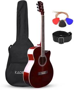 KADENCE KAD-FNTR-BRN-C(with Online Classes) Acoustic Guitar Linden Wood Rosewood Right Hand Orientation