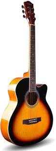 KADENCE KAD-FNTR-SUN Frontier Series Wihtout EQ Die Cast Keys(with Online Classes) Acoustic Guitar Ash Rosewood