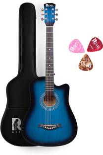 REVEL Glossy Cutaway Acoustic Guitar Acoustic Guitar Basswood Basswood Right Hand Orientation