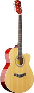 swan7 SW39C Natural Glossy Acoustic Guitar Rosewood Spruce Right Hand Orientation