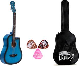 intern INT-38C-LGP-BLS Acoustic Guitar Linden Wood Rosewood Right Hand Orientation