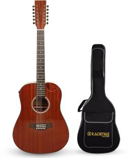 KADENCE 12 strings Slowhand Premium KSH03-12EQ(with Online Classes) Semi-acoustic Guitar Mahogany Rosewood Right Hand Orientation