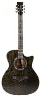 KADENCE Acoustica Series Black A06 Guitar with Bag(with Online Classes) Acoustic Guitar Ash Rosewood