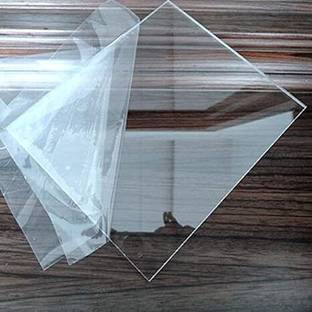 Fequilion Fequillon Clear Acrylic Sheet - 12" x 12", 1/8" Thick, Shatterproof Plexiglass 25.4 cm Acrylic Sheet