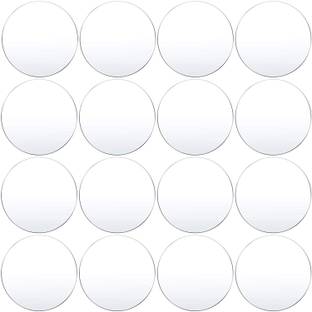 Parikshit Sublimation 16pcs transparent acrylic glass round circle disk board for art & craft 3 inch Acrylic Sheet