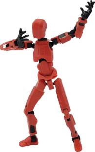 dribblr Dummy 13 Action Figure Robot | Build It Yourself Toy | 3D Printed (5.5inches)