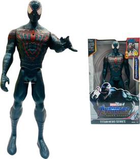 Ridhimani Union Legend Titan Hero Series 12-Inch Miles Morales Spiderman Action Figure Toy
