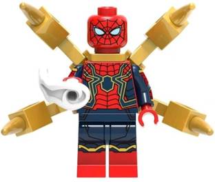 Delite Fun Play Spider Man Mini building blocks puzzle generic toy figure