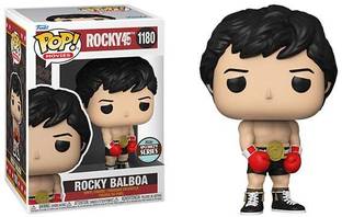 Funko Pop Rocky 45th Anniversary + Protector: Pop! Movies Vinyl Figure (Gift Set Bundl