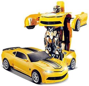Velcon Battery Operated Converting Car to Robot, Robot to Car,Robot Toy,with and Sound
