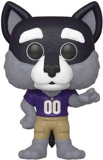 Funko POP College: UW - Harry The Husky, Multicolor