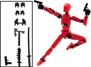 Bhootia Dummy 13 Action Figure | Build Yourself DIY | With Weapons (5.25inches)