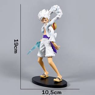 AG MOTO One Piece Monkey D. Luffy Gear 5 Standing with thunder anime action figure