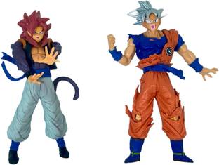 iouche Pack Of Two DBZ Anime Goku SSJ4 & Goku Kakarot