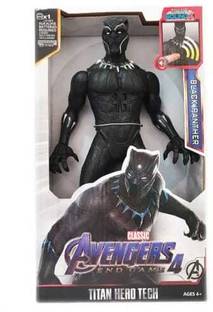 The Simplifiers Super Hero's Hard Plastic Action Figure- Black Panther