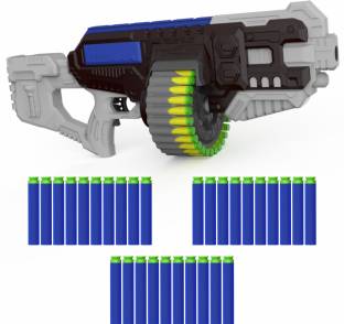 Aditi Toys Street Viper Big Blaster Motorized Dart Gun Toy Including 30 Soft Foam Bullet