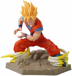 OFFO Dragon Ball Z Anime Goku Super Saiyan Action Figure For Home Decors
