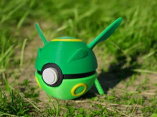 Yup That 3D Guy Rayquaza Pokeball