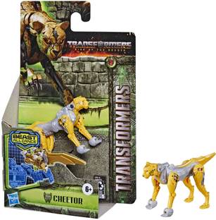 ट्रांसफॉर्मर Rise of the Beasts Movie-Beast Battle Masters Cheetor 3" Action Figure - Ages 6+