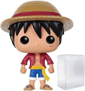 Funko POP One Piece - Monkey D. Luffy Pop! Vinyl Figure (Bundled with Compatible Pop B