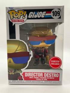 Funko GI Joe POP! Retro Toys Director Destro Exclusive Vinyl Figure #109
