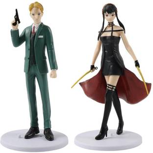 Mubco Spy X Family Loid Forger And Yor Forger Action Figure | Anime Cartoon Model Toys