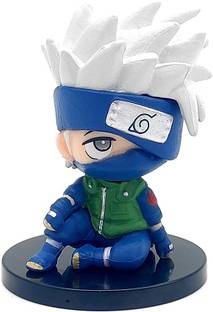Trunkin Naruto Shippuden | Sitting Set AA Action Figure| PVC Anime Figure Kakashi