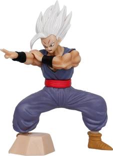 WHITE POPCORN Anime Action Figure Dragon Ball Z Gohan | Anime Toys (Multicolor)