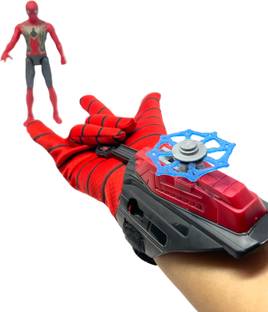 camin Spider-man Action figure & Web Shooters Toy, Spiderman & Launcher Wrist Toy Set