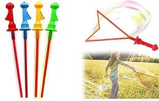 prisma collection 2 Big Bubble Wand Bubble Blowing Maker Kids Toy ( 41 CM Lenth )