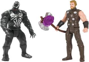khilona waala Avenger Endgame Heroes Black Panther & Thor Toy for 8 Year Kids