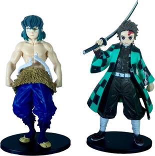 iouche Pack Of Two Anime Action Figure INOSUKE And TANJIRO