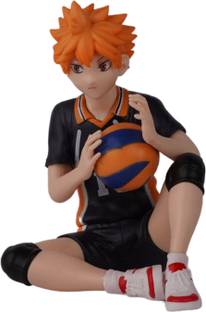 OFFO Anime Haikyuu Shoyo Hinata Sitting Action Figure For Home Decor and Office Desk