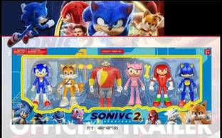 हैप्पीबाइव Toy Storey Collectible Toys for Children (Sonic Adventure)