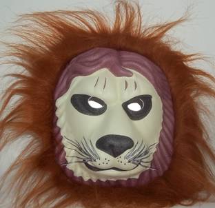 Avirons Tiger | Lion Mask For Kids Party (Rubber Form Mask)
