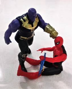 Thrifx Avengers Premium Edition 'Thanos chases SpiderMan' Battle Combo Series Pack
