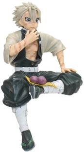 funfob Demon Slayer Action Figure Height- 15.5cm Sanemi Shinazugawa White Hair)