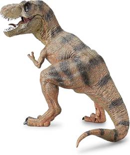 BAREPEPE Realistic T Rex Dinosaur Animal Figure Toy for Kids Squatting Tyrannosaurus 22F