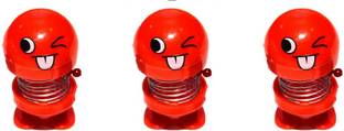 SANNO WORLD Smiling Face Spring Doll Emoji Shaking HeadSmiley Dancing Toys Emoticon Bouncing